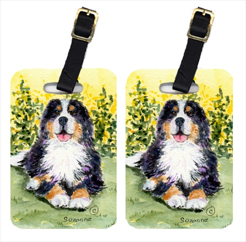 Bernese Mountain Dog Luggage Tag
