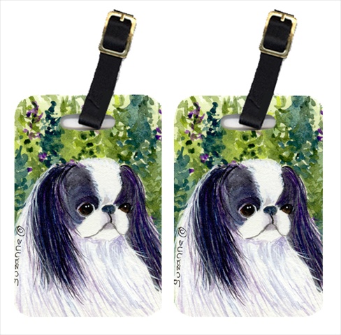 Japanese Chin Luggage Tag - 4 x 2.75 In.
