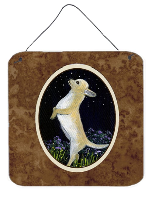 Chihuahua Aluminium Metal Wall Or Door Hanging Prints - 6 x 6 In.