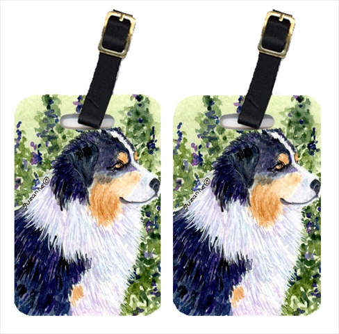 Australian Shepherd Luggage Tag