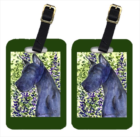 SS8745BT Great Dane Luggage Tag - Pair 2- 4 x 2.75 In.