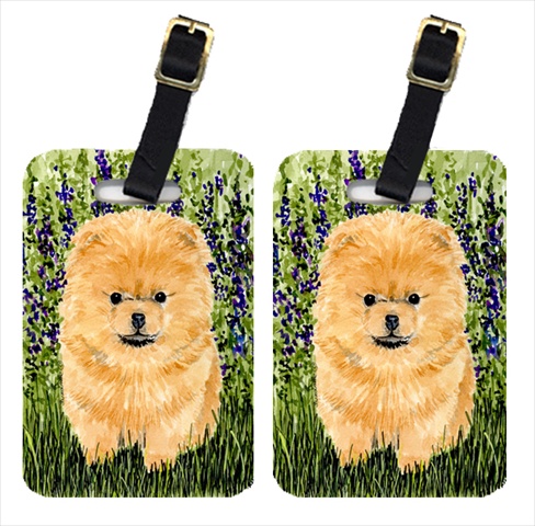 Pomeranian Luggage Tag
