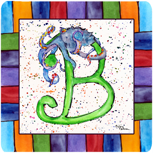Picture of Carolines Treasures 8425-BFC Beach And Seafood Foam Coasters - Set Of 4- 3.5 x 3.5 In.