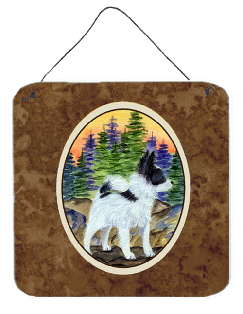 Papillon Aluminium Metal Wall Or Door Hanging Prints - 6 x 6 In.