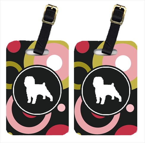 Affenpinscher Luggage Tag - 4 x 2.75 In.