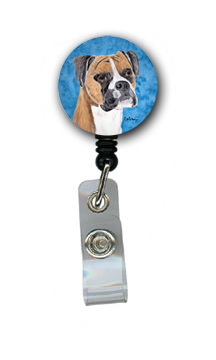 Boxer Retractable Badge Reel Or Id Holder With Clip
