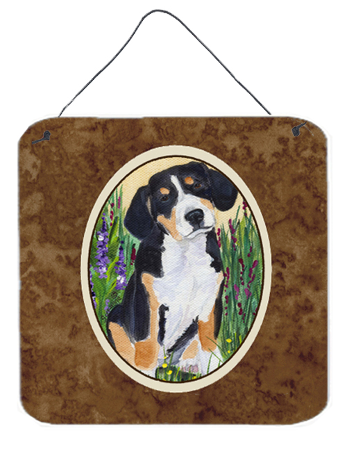 Entlebucher Mountain Dog Aluminium Metal Wall Or Door Hanging Prints - 6 x 6 In.