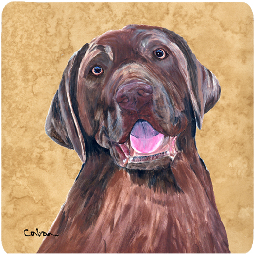 Labrador Foam Coasters - Set Of 4, 3.5 x 3.5 In.