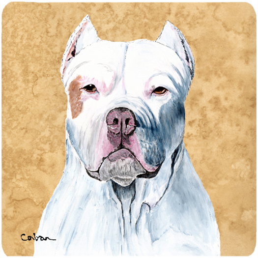 Pit Bull Foam Coasters - Set Of 4, 3.5 x 3.5 In.