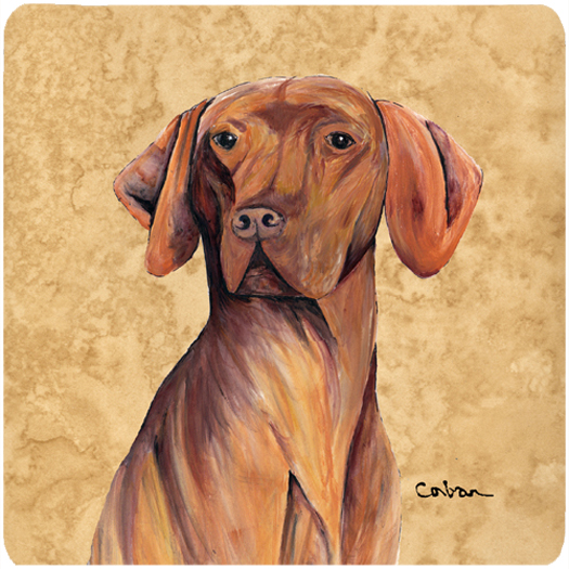 Vizsla Foam Coasters - Set Of 4, 3.5 x 3.5 In.