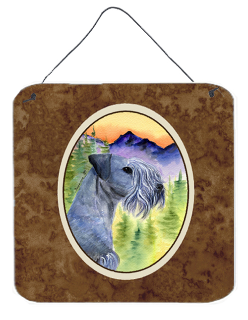 Cesky Terrier Aluminium Metal Wall Or Door Hanging Prints - 6 x 6 In.