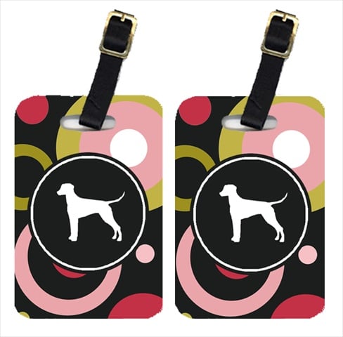 Dalmatian Luggage Tag - 4 x 2.75 In.