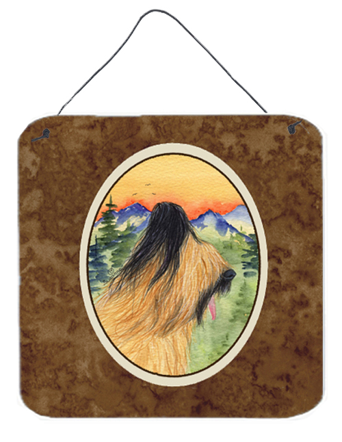 Briard Aluminium Metal Wall Or Door Hanging Prints - 6 x 6 In.