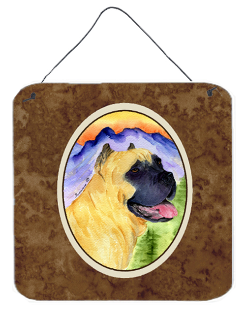 Cane Corso Aluminium Metal Wall Or Door Hanging Prints - 6 x 6 In.