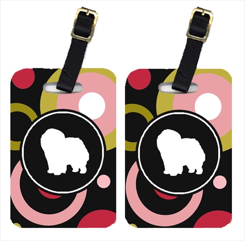 Chow Chow Luggage Tag - Pair 2, 4 x 2.75 In.
