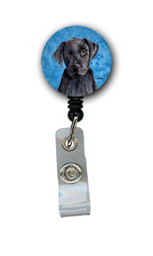 Labrador Retractable Badge Reel Or Id Holder With Clip
