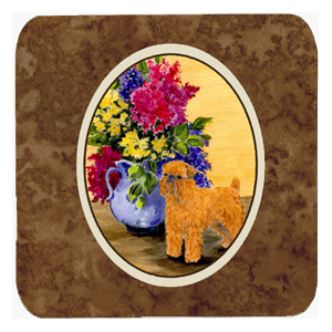 Brussels Griffon Foam Coasters - Set Of 4, 3.5 x 3.5 In.