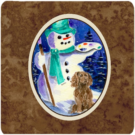 Boykin Spaniel Foam Coasters - Set Of 4, 3.5 x 3.5 In.