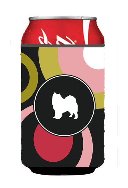 Picture of Carolines Treasures KJ1093CC Samoyed Can Or Bottle  Hugger