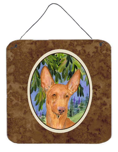 6 In. Pharoh Hound Aluminium Metal Wall Or Door Hanging Prints