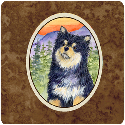Finnish Lapphund Foam Coasters, Set Of 4
