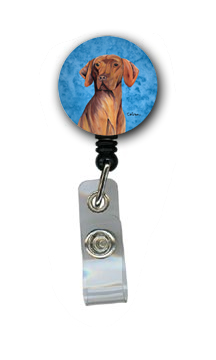 Vizsla Retractable Badge Reel Or Id Holder With Clip