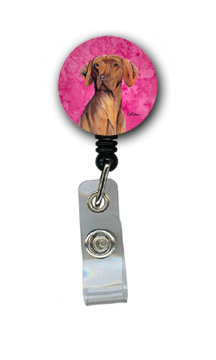 Vizsla Retractable Badge Reel Or Id Holder With Clip