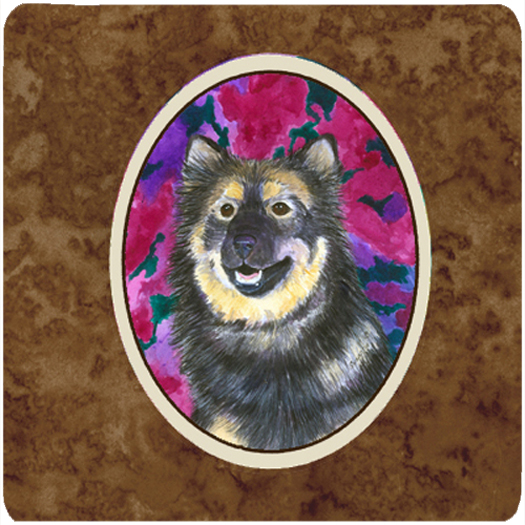 Finnish Lapphund Foam Coasters, Set Of 4
