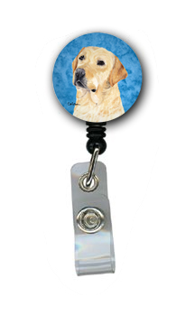 Labrador Retractable Badge Reel Or Id Holder With Clip