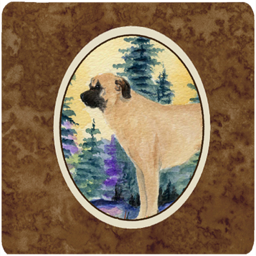 Anatolian Shepherd Foam Coasters, Set Of 4
