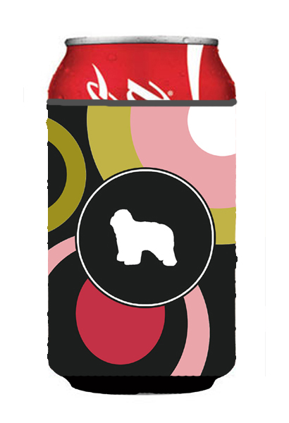 Picture of Carolines Treasures KJ1144CC Polish Lowland Sheepdog Can Or Bottle  Hugger
