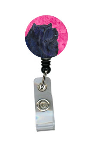 Chow Chow Retractable Badge Reel Or Id Holder With Clip
