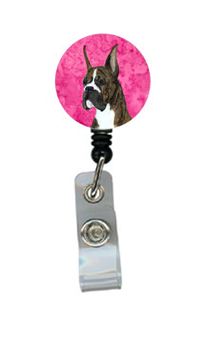 Boxer Retractable Badge Reel Or Id Holder With Clip