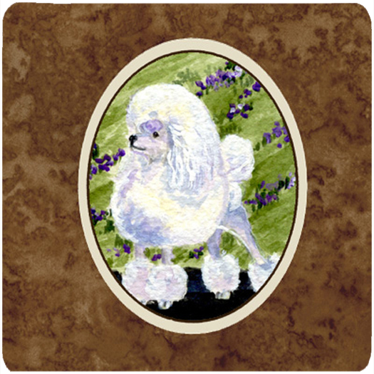 Poodle Foam Coasters, Set Of 4