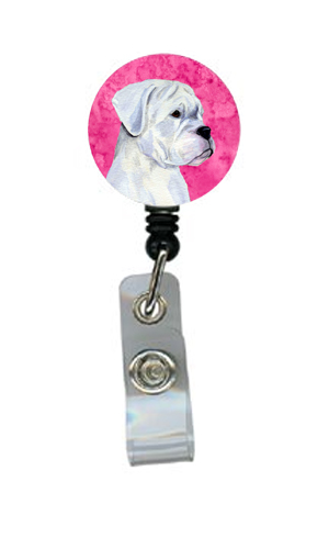 Boxer Retractable Badge Reel Or Id Holder With Clip