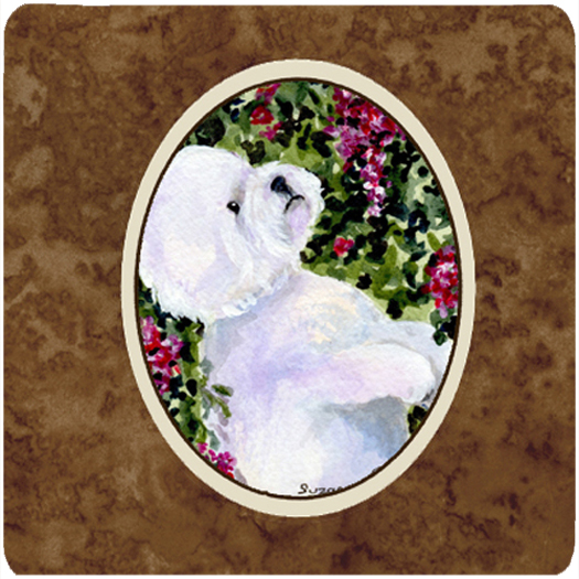SS8917FC Bichon Frise Foam Coasters- Set Of 4