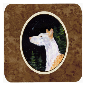 Starry Night Ibizan Hound Foam Coasters- Set Of 4