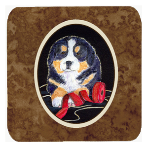 SS8569FC Bernese Mountain Dog Foam Coasters- Set Of 4