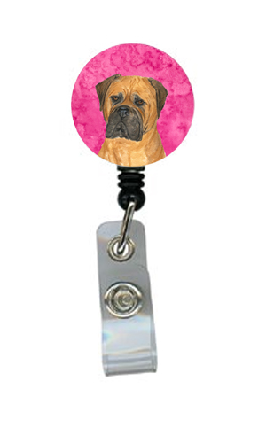 Bullmastiff Retractable Badge Reel Or Id Holder With Clip