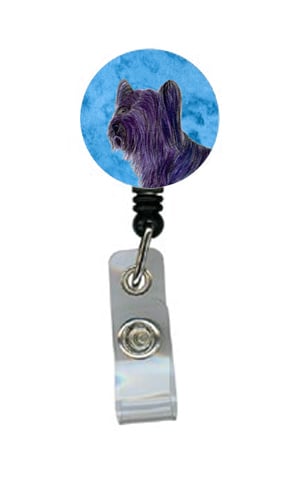 Skye Terrier Retractable Badge Reel Or Id Holder With Clip