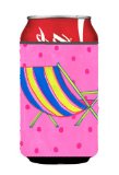 Picture of Carolines Treasures LD6140CC Beach Chair Can Or Bottle  Hugger