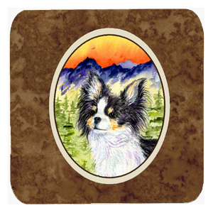 Chihuahua Foam Coasters, Set Of 4