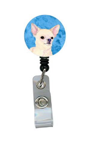 Chihuahua Retractable Badge Reel Or Id Holder With Clip