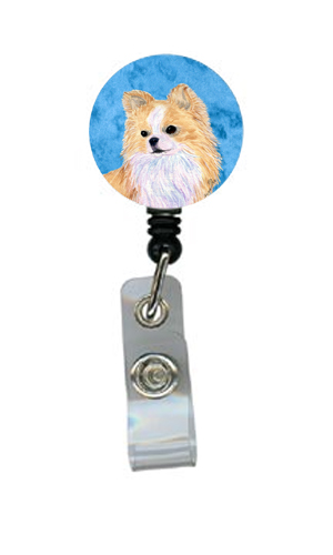 Chihuahua Retractable Badge Reel Or Id Holder With Clip
