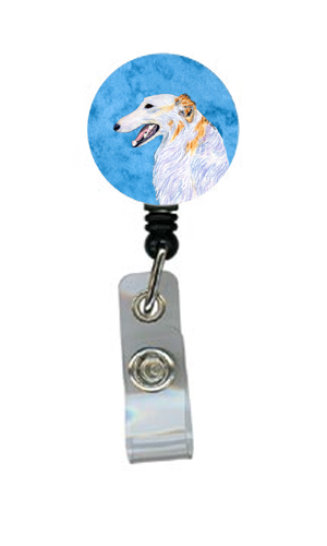 Borzoi Retractable Badge Reel Or Id Holder With Clip