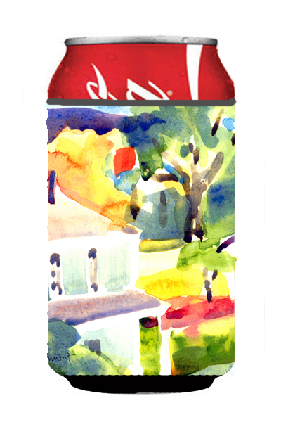 Picture of Carolines Treasures 6131CC Houses Can Or Bottle  Hugger