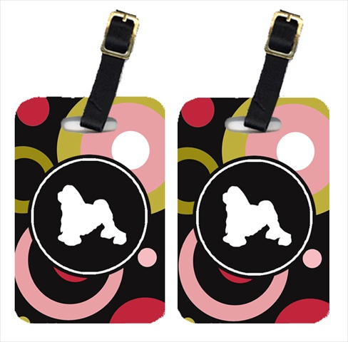 Lowchen Luggage Tags - Pair Of 2
