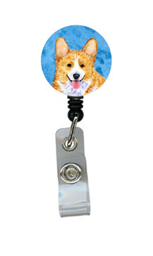 Corgi Retractable Badge Reel Or Id Holder With Clip