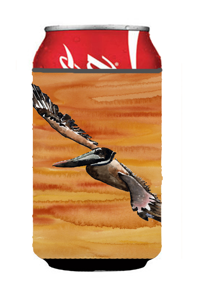 Picture of Carolines Treasures 8146CC Bird - Pelican Can Or Bottle  Hugger