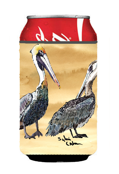 Picture of Carolines Treasures 8408CC Bird - Pelican Can Or Bottle  Hugger